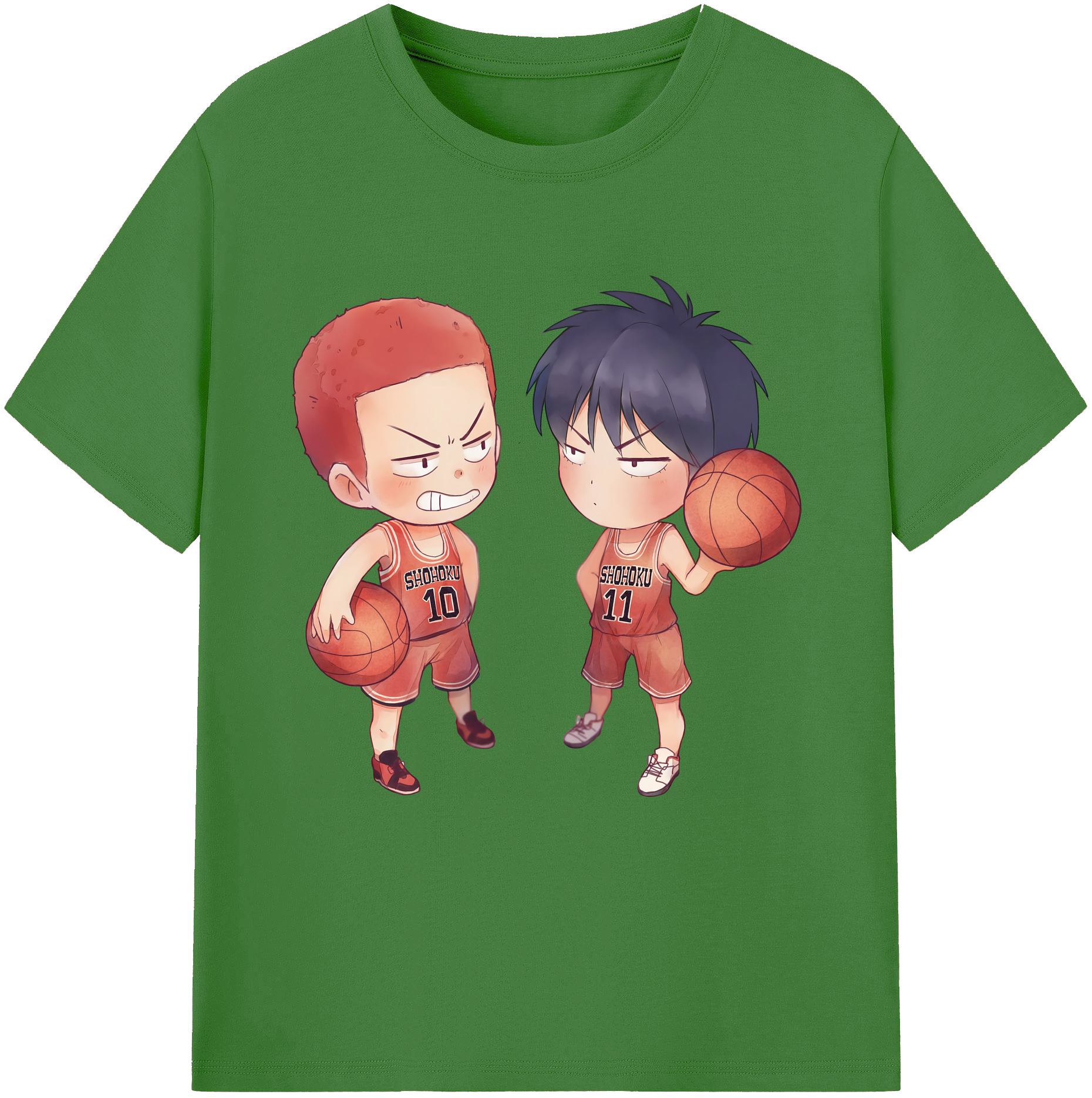（画像用） SLAM DUNK／スラムダンク レディースカジュアルプリントTシャツ（綿100％）